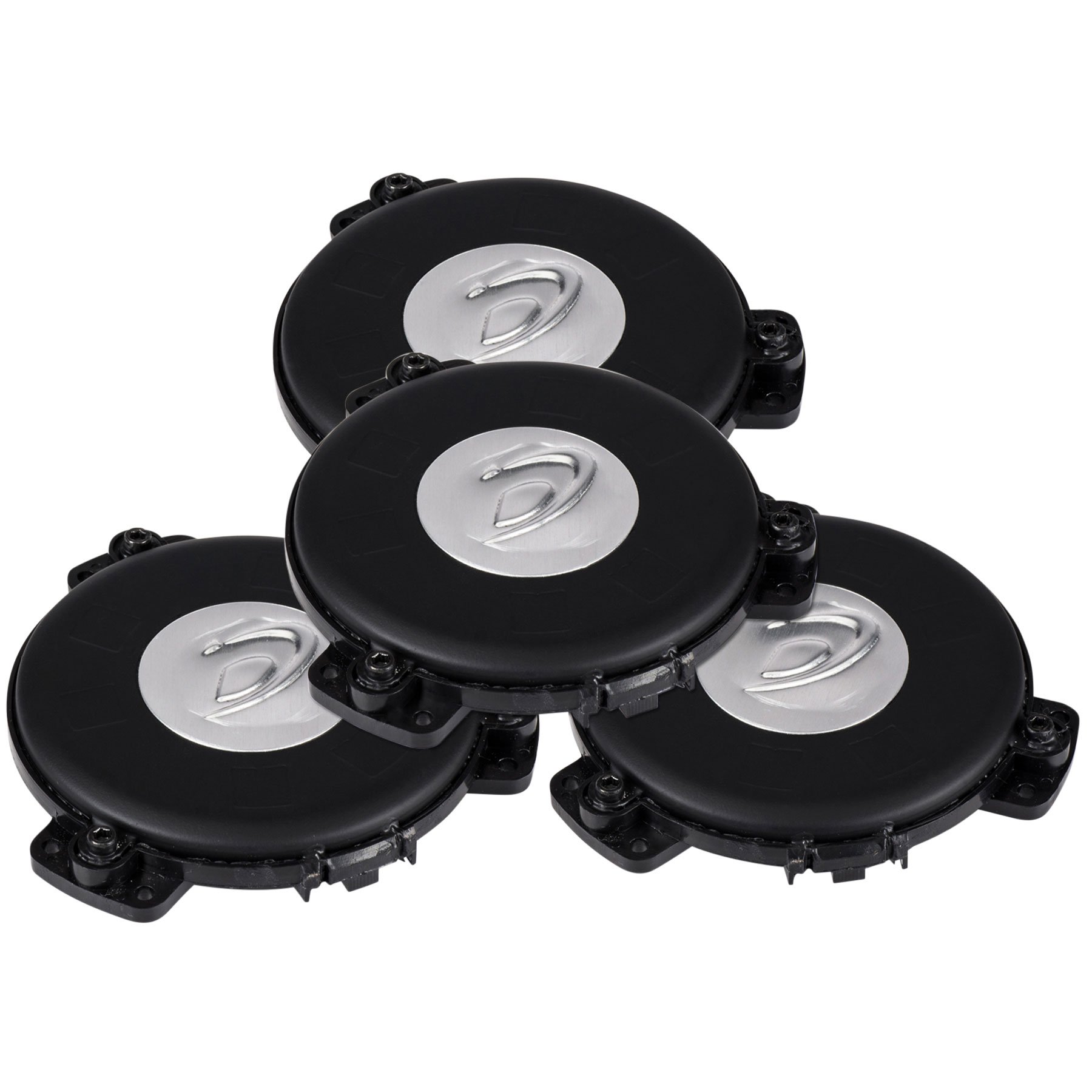 Dayton Audio TT25-8 Puck Tactile Transducer Mini Bass Shaker 8 Ohm 4 Pack