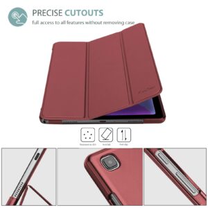 ProCase Smart Case for Galaxy Tab a7 10.4 Inch 2022 2020 (SM-T509 T500 T503 T505 T507), Protective Stand Case Hard Shell Cover for 10.4 Inch Galaxy Tab a7 10.4 -Wine