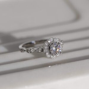 Kobelli Moissanite The Floral Spring Ring - 8.0 / Forever One D-E-F