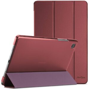 ProCase Smart Case for Galaxy Tab a7 10.4 Inch 2022 2020 (SM-T509 T500 T503 T505 T507), Protective Stand Case Hard Shell Cover for 10.4 Inch Galaxy Tab a7 10.4 -Wine