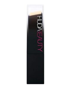 huda beauty #fauxfilter skin finish buildable coverage foundation stick 110n angel food