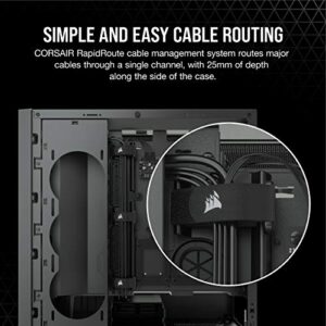 Corsair 5000D Airflow Tempered Glass Mid-Tower ATX PC Case - Black