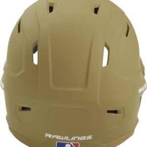 Rawlings | MACH Batting Helmet | Matte Vegas Gold | Junior (6 3/8" - 7 1/8")