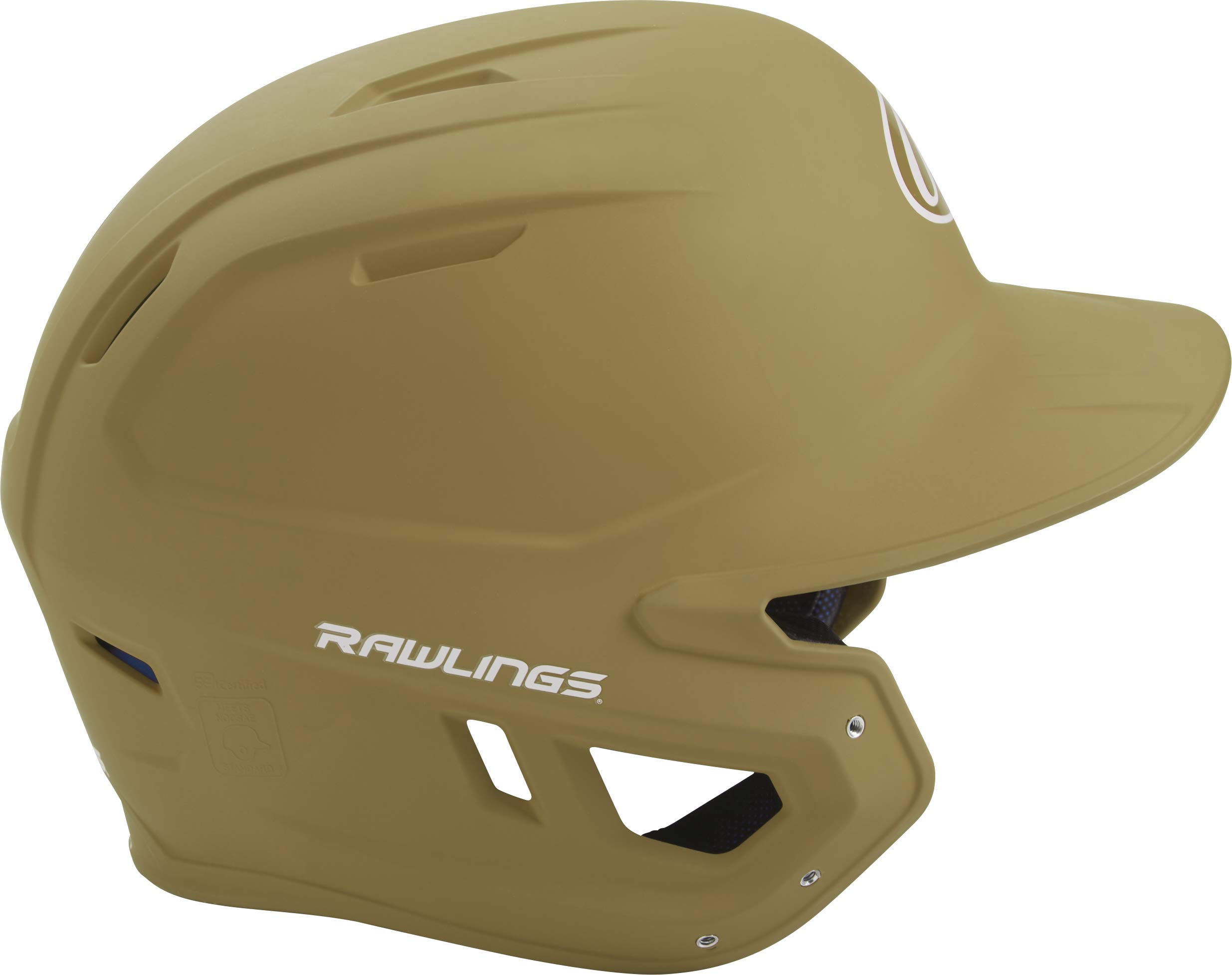 Rawlings | MACH Batting Helmet | Matte Vegas Gold | Junior (6 3/8" - 7 1/8")