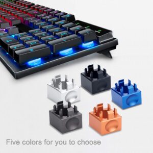 Aluminum Alloy Switch Opener with Keycap Puller for Cherry MX Switches – Black