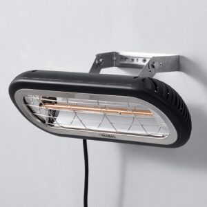 Global Industrial Infrared Patio Heater, Wall/Ceiling Mount, 1500W, 120V