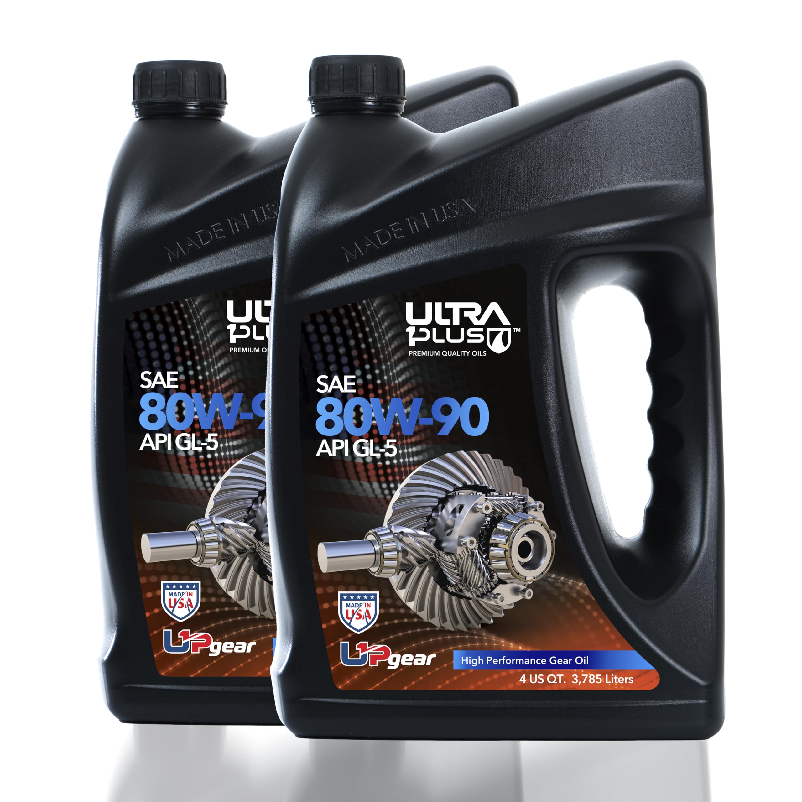 Ultra1Plus SAE 80W-90 Conventional Gear Oil API GL-5 (2 Gallon - 8 QTS)