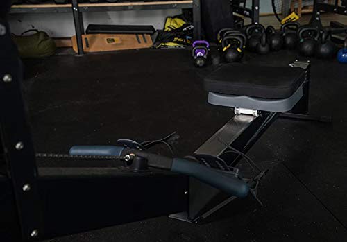 The Comfort Rowing Machine Combo: Rowing Machine Cushion and Phone Holder Compatible with PM5 Monitor from Concept 2