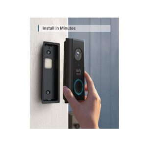 Anker eufy Video Doorbell 2K, Black (E82101W3-99)