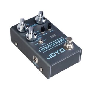 JOYO R-11 Baatsin Overdrive Distortion Bundle with R-14 Atmosphere Reverb for Electric Guitar Effects Most Frequently Combination Budget Pedals