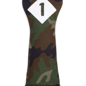 Titleist Golf- Woodland Leather & Cotton Twill Driver Headcover Camo Collection