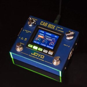 JOYO R-15 Dual Channel Cabinets Bundle with R-08 Power-Amp Simulator Pedal for Electric Guitar Effects Most Frequently Combination Budget