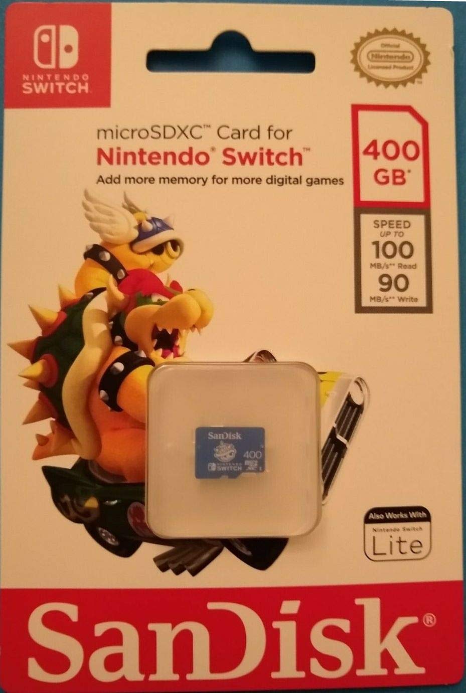 SanDisk - 400GB microSDXC UHS-I for Nintendo Switch