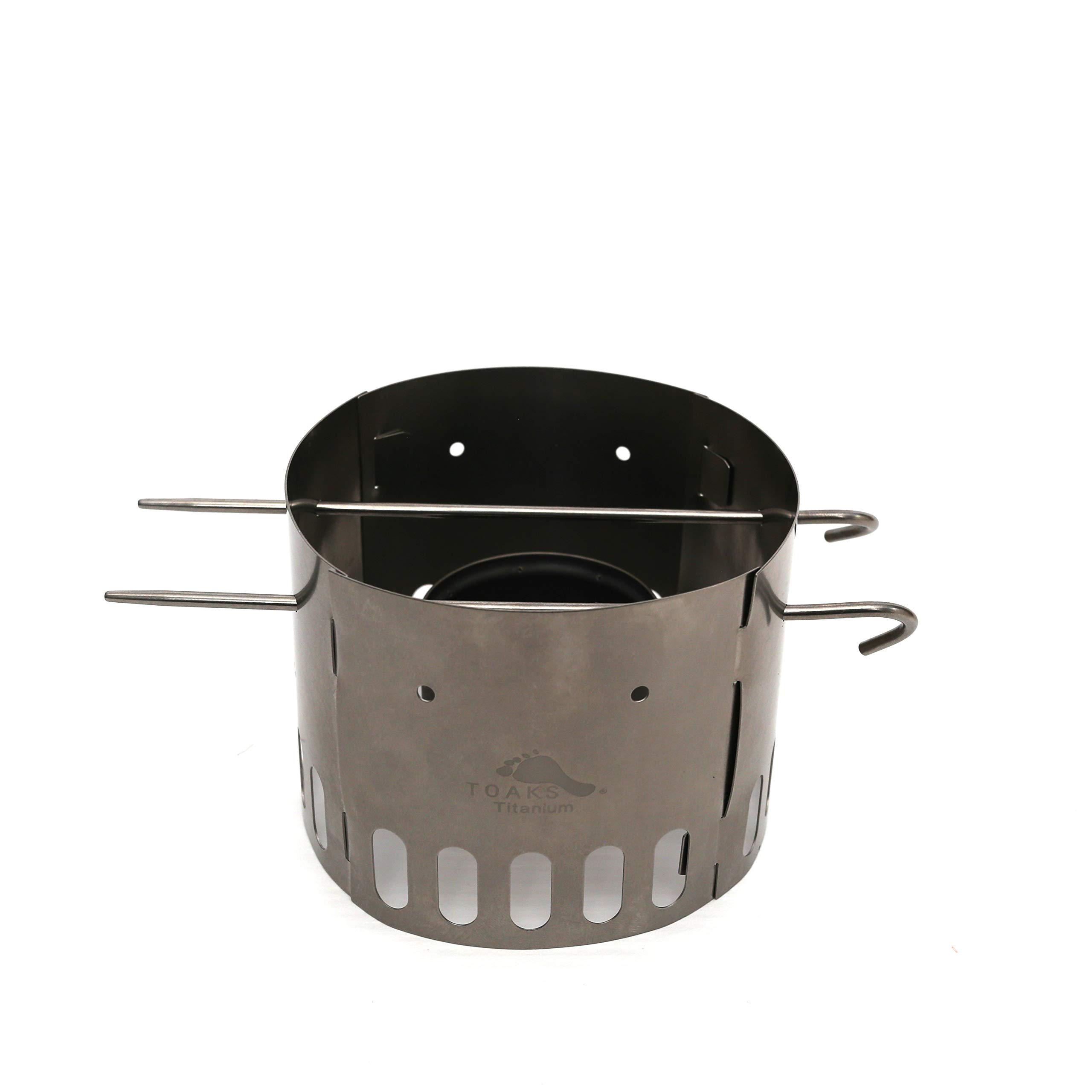 TOAKS TiStand Titanium Alcohol Stove Dual Stand & Windscreen