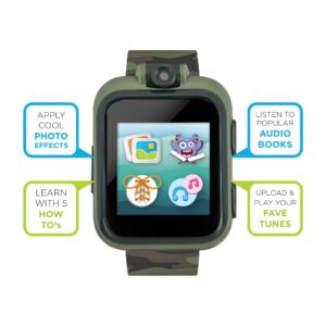 PlayZoom 2 Kids Smartwatch & Headphones - Video Camera Selfies STEM Learning Educational Fun Games, MP3 Music Player Audio Books Touch Screen Sports Digital Watch Gift for Kids Toddlers Boys Girls