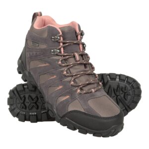 Mountain Warehouse Belfour Waterproof Womens Outdoor Boots Grey Womens Shoe Size 8 US