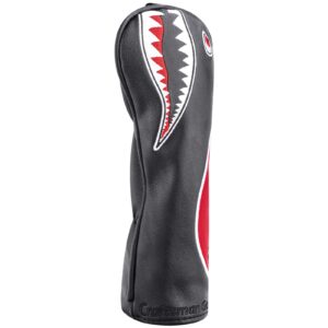 Craftsman Golf Shark Black and Red Rescue Headcover Hybrid Cover (Hybrid Cover)