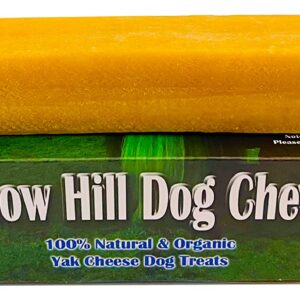 Snow Hill Himalayan Yak Cheese Dog Chews Triple XL Monster 13-14 Oz / 11-13 in Grade A Quality Healthy Yak Cheese Treats Keeps of Himalayas, Nepal