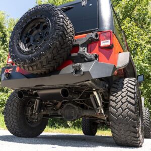 Rough Country Performance Exhaust for 2007-2018 Jeep Wrangler JK - 96002A