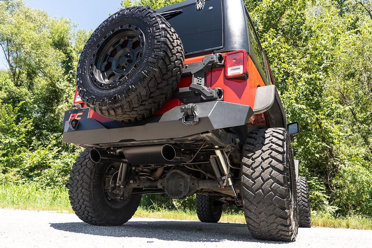 Rough Country Performance Exhaust for 2007-2018 Jeep Wrangler JK - 96002A