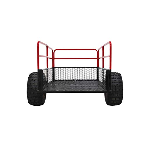 Yutrax TX162 HC1500 Heavy Duty ATV / UTV Trailer – for Off-Road Use - 1,500 lb. Capacity