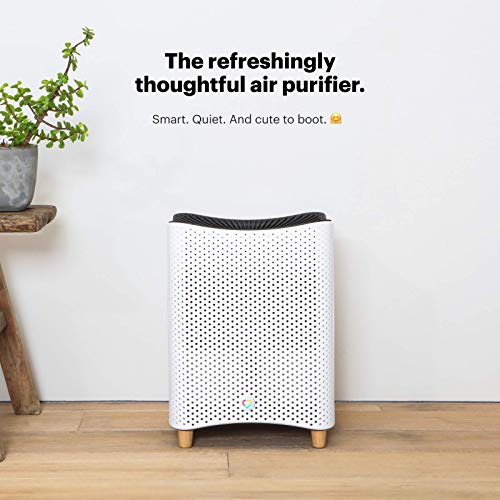 Mila Smart Home Air Purifier with Basic Breather H12 HEPA Replacement Filter, Removes Dust, Particulates, Pollution, Ideal for Large Room, Quiet-Mode