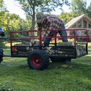 Yutrax TX162 HC1500 Heavy Duty ATV / UTV Trailer – for Off-Road Use - 1,500 lb. Capacity