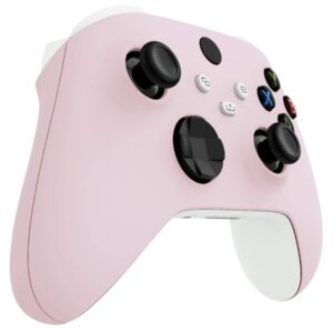 eXtremeRate Side Rails Grips Shell for Xbox Series X & S Controller, Cherry Blossoms Pink Custom Accessories Back Panels Faceplate for Xbox Core Wireless Controller [Controller NOT Included]