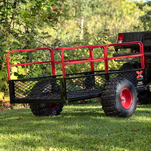 Yutrax TX162 HC1500 Heavy Duty ATV / UTV Trailer – for Off-Road Use - 1,500 lb. Capacity