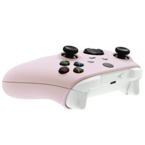 eXtremeRate Side Rails Grips Shell for Xbox Series X & S Controller, Cherry Blossoms Pink Custom Accessories Back Panels Faceplate for Xbox Core Wireless Controller [Controller NOT Included]