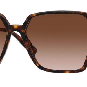 Versace VE4396 Havana Frame/Brown Gradient Lens One Size