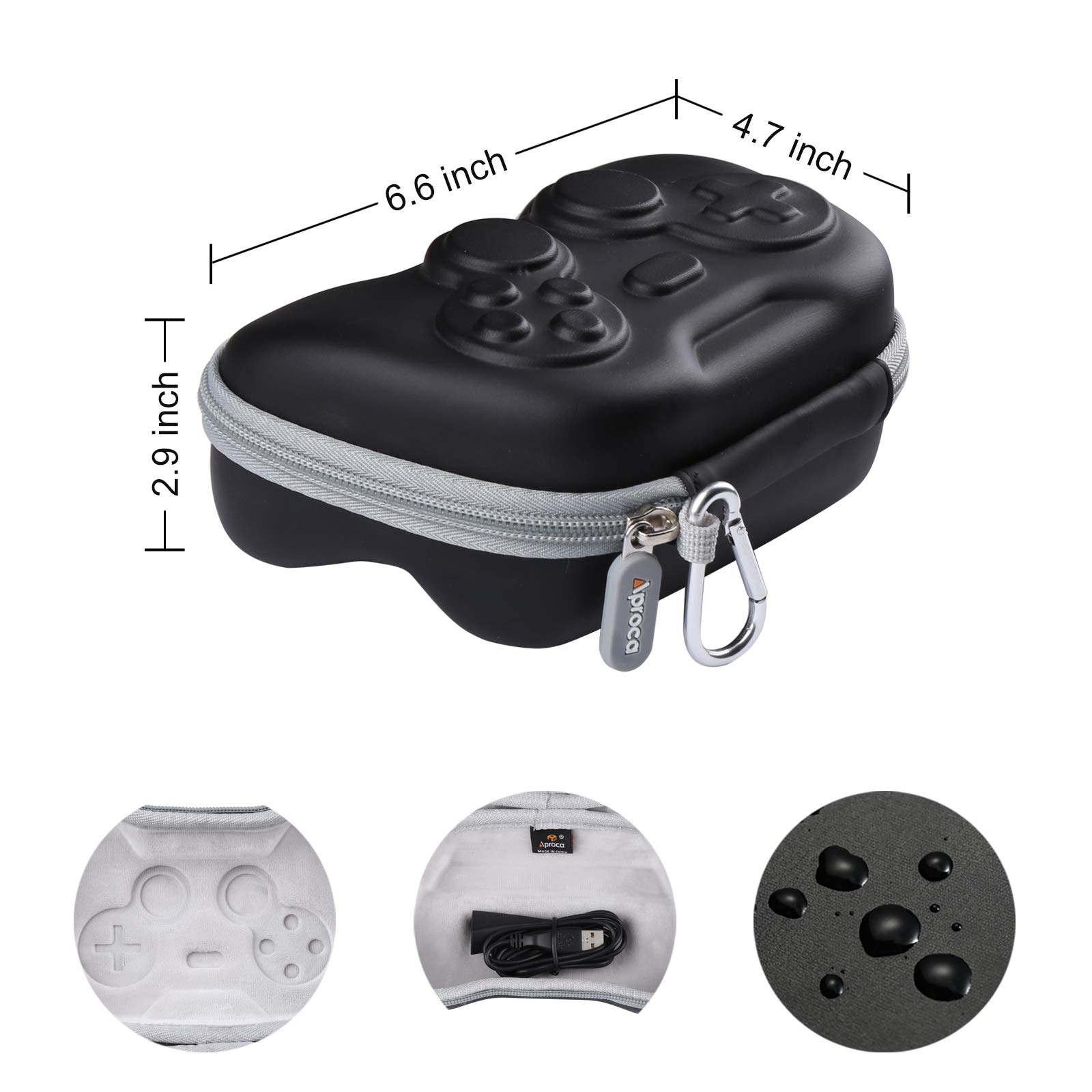 Aproca Hard Storage Travel Storage Case for Logitech F710 Wireless Gamepad