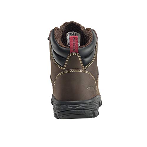 Avenger Work Boots Flight A7420 Men's Alloy Toe EH Waterproof Work Boots, 12 W