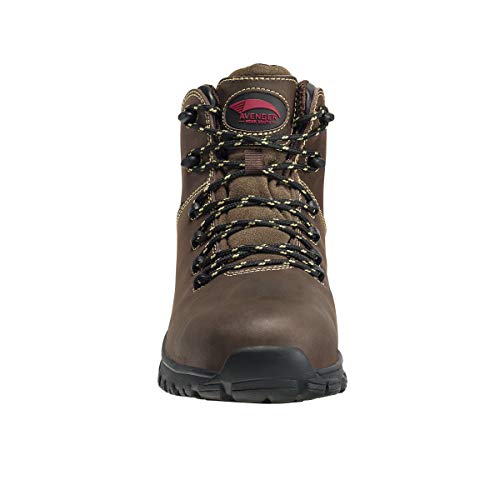 Avenger Work Boots Flight A7420 Men's Alloy Toe EH Waterproof Work Boots, 12 W