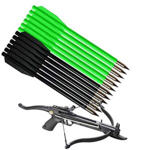 Kavard Small Crossbow Bolts 6.3 Inch Mini Crossbow Arrows 50lbs-80lbs for Kids Adults Hunting Shooting Practice (60Pack)