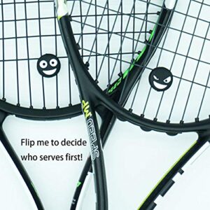 Tannius Tennis Racket Vibration Dampener 10 Pack, with 4 Distinctive Categories of Designs, Tennis Shock Absorber, Excel on The Tennis Court, Perfect Tennis Gift