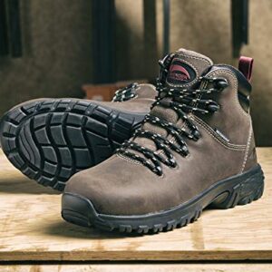 Avenger Work Boots Flight A7420 Men's Alloy Toe EH Waterproof Work Boots, 12 W