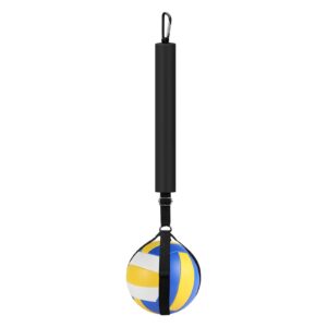 wiwaplex volleyball spike trainer, volleyball spike training system, volleyball equipment training improves serving, jumping and arm swing mechanics and spiking power