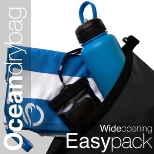 Oceandrybag - Waterproof Dry Bag backpack - Floating Dry Sack Portable for Kayaking, Beach, Rafting, Boating, Hiking, Camping, Fishing with Waterproof Phone Case - Keep Your Gear Clean & Dry