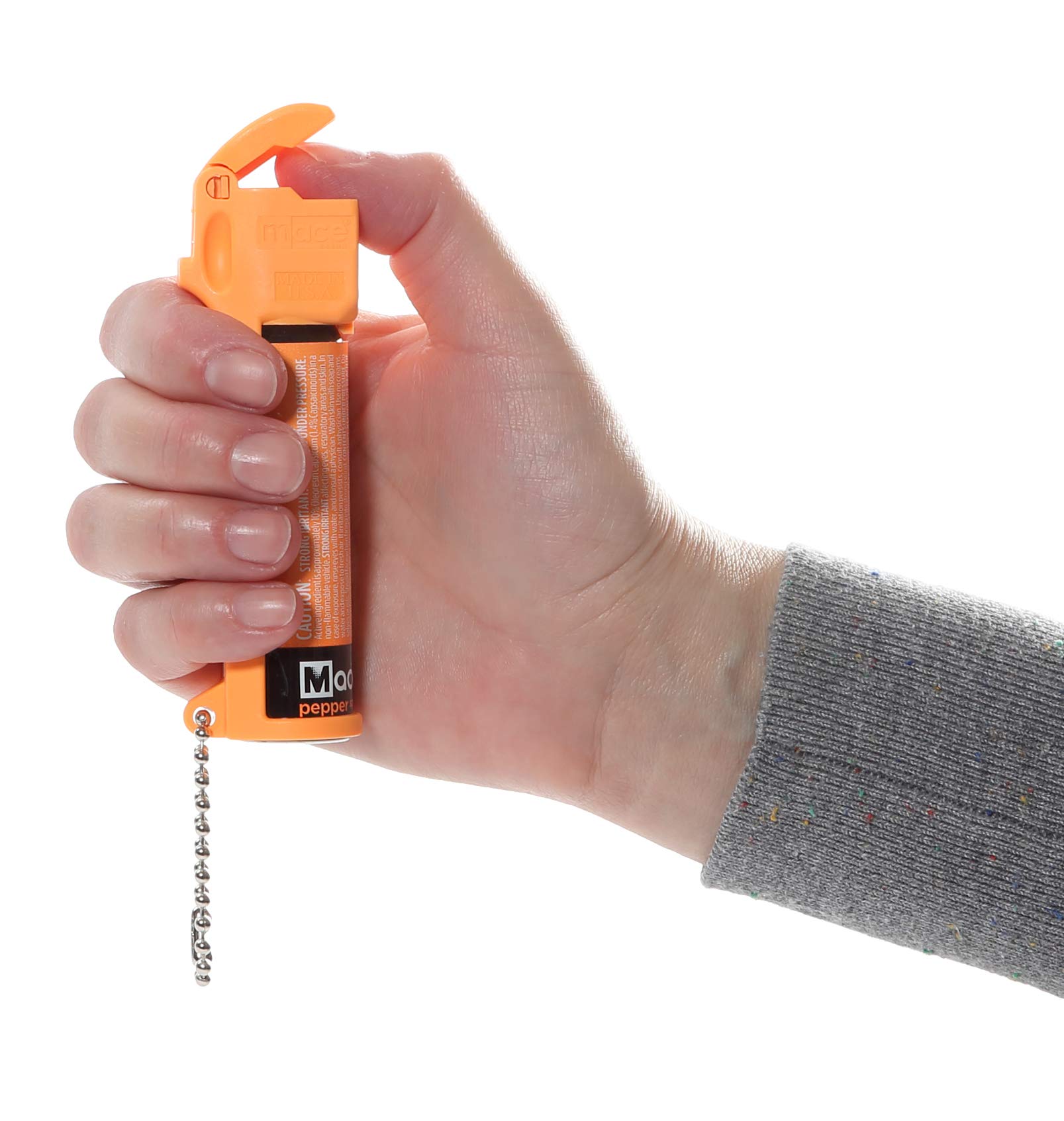 Mace Brand Personal Pepper Spray (Neon Orange), Normal