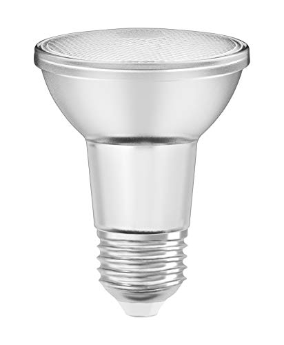 SYLVANIA LED TruWave Natural Series PAR20 Light Bulb, 50W Equivalent, Efficient 6W, Medium Base, Dimmable, 3000K, White - 1 Pack (40920)