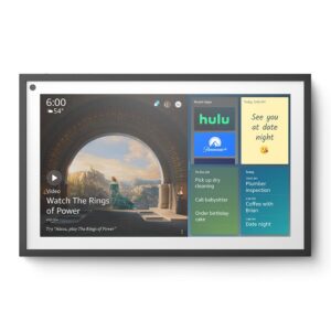 Echo Show 15 | Full HD 15.6" smart display with Alexa and Fire TV built in | Remote not included