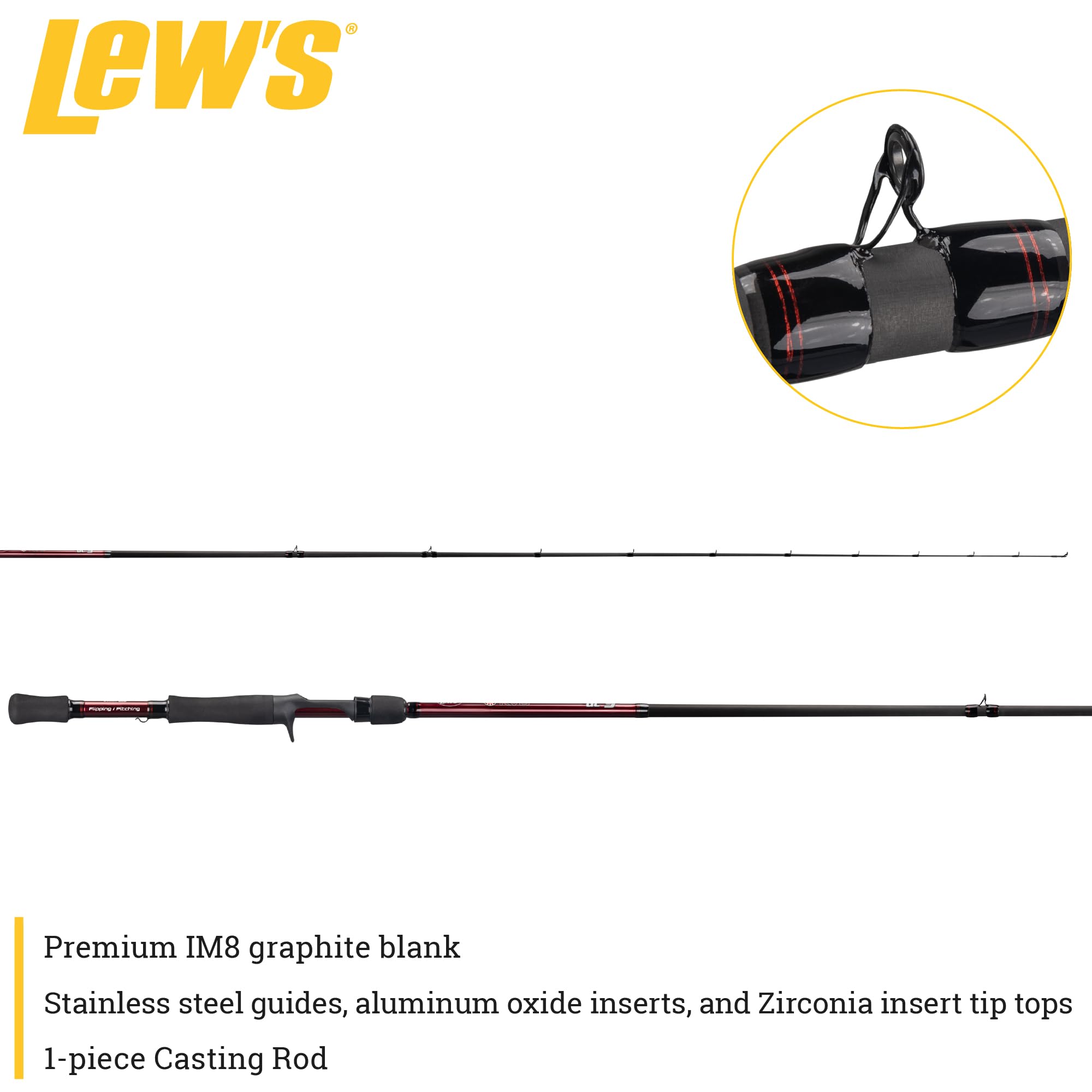 Lew's KVD Series Graphite Casting Rod 7'6" Flipping Pitching