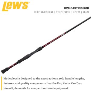 Lew's KVD Series Graphite Casting Rod 7'10" Flipping Pitching