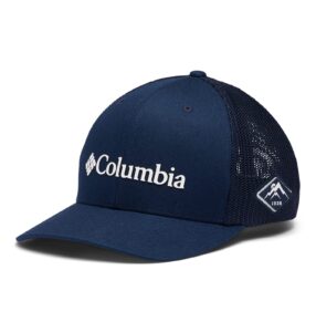 columbia mesh ballcap, collegiate navy, large/x-large