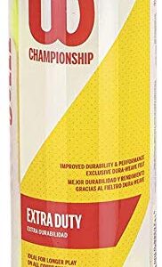 WILSON Championship Extra Duty Tennis Balls, 2 Cases