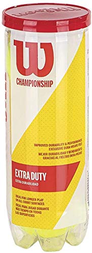 WILSON Championship Extra Duty Tennis Balls, 2 Cases