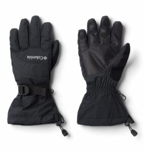 columbia women's last tracks glove, black, medium