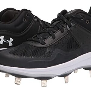 Under Armour Women's Glyde MT, Black (001)/Black, 8 M US