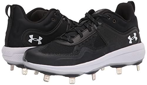 Under Armour Women's Glyde MT, Black (001)/Black, 8 M US